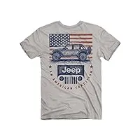 jeep american tradition t-shirt (sm) silver