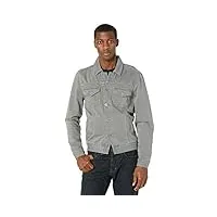paige scout jacket blouson en jean, vintage dawn grey, xxl homme