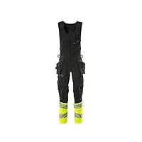 mascot 19169-711-0917 accelerate safe ultimate stretch pantalon imperméable bicolore noir/jaune haute visibilité taille 82c68