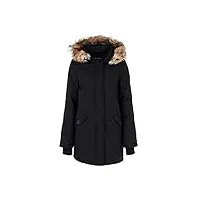 geographical norway dinasty lady - grande parka pour femme - manteau hiver chaud - blouson manches longues casual (marine m taille 2)