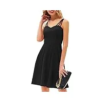 grace karin robe soirée de femme rétro noir robe design à la mode de petite taille élégant robe vintage le petite robe noire,s,noir-noir