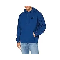 levi's red tab sweats hoodie sweatshirt homme navy peony (bleu) xs