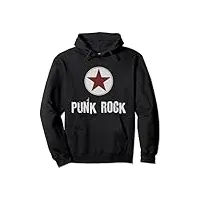 punk rock, design avec la star du punk rock, cadeau sweat à capuche