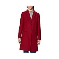 tommy hilfiger th ess wool blend classic coat manteau long, regatta red, 51 femme