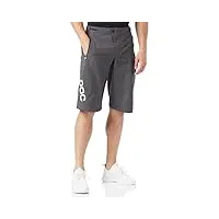 poc essential enduro shorts, sylvanite grey, m