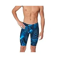 speedo maillot de bain jammer endurance pour homme avec imprimé aux couleurs de l'équipe, homme, slips de bain, mteamendjammerprint, fusion speedo bleu, 48