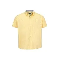 charles colby homme chemise À manches courtes yven jaune 2xl (xxl) - 45/46