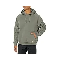 timberland hood honcho sport double duty pullover sweatshirt capuche, gris foncé/blanc, s homme