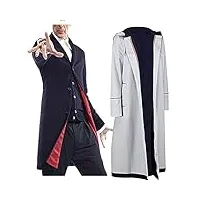 hifacon doctor who smith costume de détective david tennant long trench coat - - xxx-large