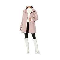 cole haan wool slick car coat manteau mixte laine femme rose (dusty rose) 14, rose (dusty rose), 14