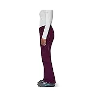 mammut stoney thermo pantalon de randonnée, raisin, taille 40 femme