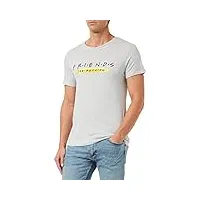 friends mefrients048 t-shirt, gris melange, s homme