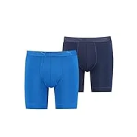 puma boxer sous-vêtement, bleu, m (lot de 2) homme