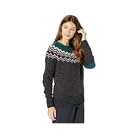 fjallraven Övik knit sweater w pull, vert arctique, xl femme