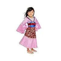 disney mulan costume for girls, size 7/8
