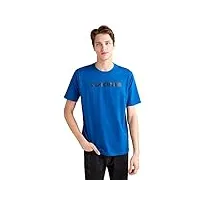 t-shirt léger à manches courtes pour homme, bleu ultramarine, taille s