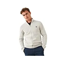 teddy smith, g-ettore, gilet pour homme, casual, white melange, taille l