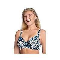 miss mary of sweden jungle summer soutien-gorge de bikini imprimé léopard, d’un bon soutien grâce à son armature