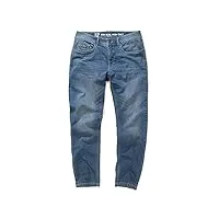 jp 1880 hommes grandes tailles l-8xl jean straight fit à finition flexnamic® - jusqu'à la taille 74/38 bleu jean 28 796679902-28