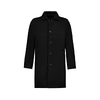 jp 1880 mantel manteau, noir, 8xl plus homme