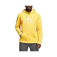 adidas game & go pullover hoodie solar gold/solar gold 2xl