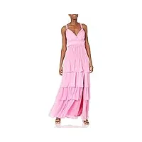 likely athena maxi robe, sucre rose, 34 femme