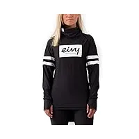 eivy icecold top t-shirt de yoga, team black, l femme