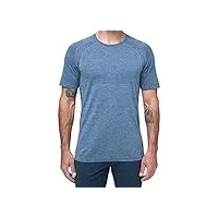 lululemon metal vent tech t-shirt à manches courtes et col rond 2.0 pour homme, bleu, taille xl