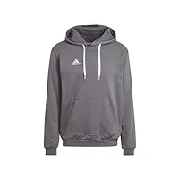 adidas men's entrada 22 sweat hoodie sweatshirt team grey four l