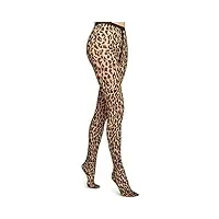 wolford collants josey pour femme, fairly light/noir., x-small