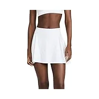 splits59 venus jupe-short taille haute pour femme, blanc, taille s