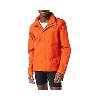 vaude men's escape bike light jacket veste, rouge fluorescent, xxl homme