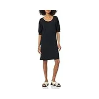 amazon aware robe t-shirt en modal à manches bouffantes longueur coudes (grandes tailles disponibles) femme, noir, 4xl grande taille