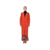 patrizia pepe cardigan pour femme red clay 2m4117/a9o3 r734, red clay, x-small