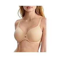 wacoal women's superbly smooth t-shirt bra, sand, 36ddd