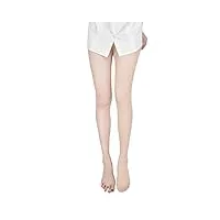 7haha3 collants d'hiver chaud grande taille pour femmes en molleton collants bas nylon leggings minces 45-130kg 2pcs,white s,300g(10.6oz)