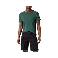 replay homme joe shorts, 098 gear black, 32w eu