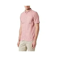 kaporal - chemise vieux rose homme en 100% coton - tomak - m - rose