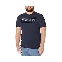 fox racing funktions-t-shirt pinnacle, chemise homme, heather deep cobalt, s