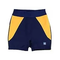 splash about le short d’incontinence pour adultes ‘splash jammers’ , bleu marine/jaune, x grande (taille 88-104 cm)