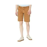 buffalo david bitton men's dean denim shorts, tan, 33