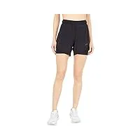 brooks chaser 5" 2-in-1 shorts black 2xl (us 20-22) 5