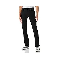 lee straight fit mvp jeans, black, w33 / l30 pour des hommes