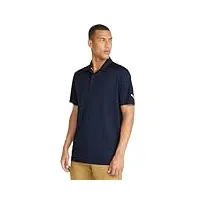 puma polo gamer chemise à bouton bas, bleu marine vif, 3xl homme