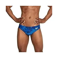 speedo maillot de bain creora highclo imprimé slip, palais tropical bleu, 36 homme