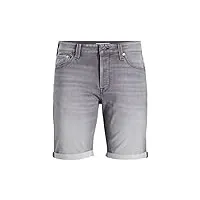 jack & jones short pour homme, gris (jeans gris)., m