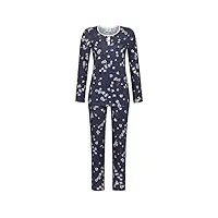 ringella lingerie - 2561216 - pyjama femme - imprimé floral, gris, 50