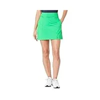 truesculpt jupe-short de golf stretch solide 43,2 cm (taille xs à xxl), vert vif, taille xs