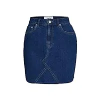 jack & jones jjxx jxhazel short skirt hw rh akm ln jupe, denim bleu moyen/détails : akm2, 48 femme