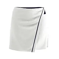 callaway jupe-short de golf contrastée 40,6 cm, brilliant wh/peacoat, 48 femme